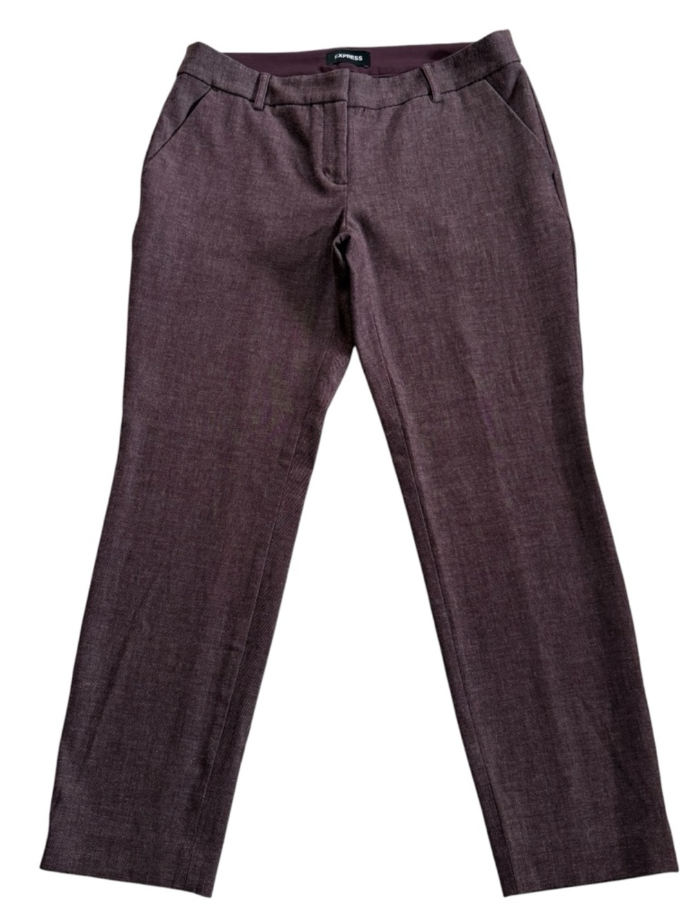 EXPRESS Stretch COLUMNIST Ankle Low Rise Pants Women’s Size 10R Business Casual
